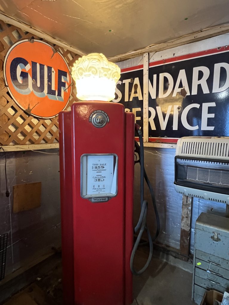 Indian Artifacts, Wayne Gas Pump, Big Dog Mower, Vintage & Antiques