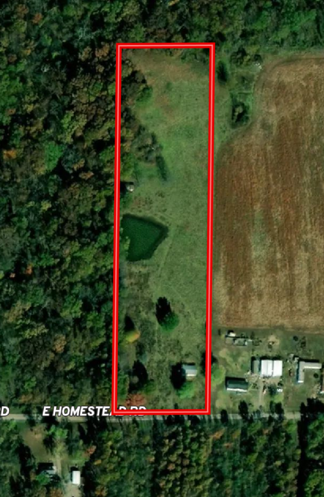 6 Acres With Pole Barn and Pond